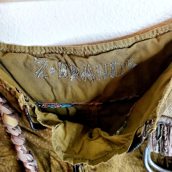 Z Brand green grunge skirt Size M - Picture 7 of 7